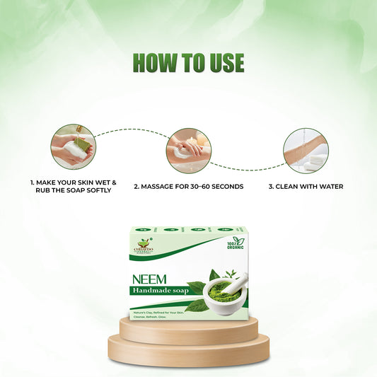 Neem Bathing Bar | Natural Cleansing & Fresh Skin Care