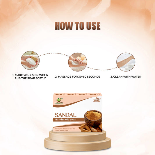 Sandalwood Bathing Bar | Gentle Cleansing & Refreshing Skin Care