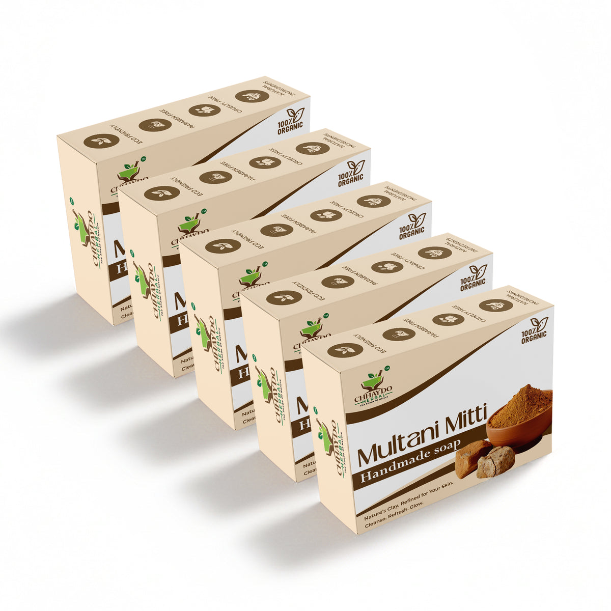 Multani Mitti Bathing Bar | Deep Cleansing & Fresh Skin Care