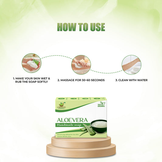 Natural Aloe Vera Bathing Bar | Gentle Cleansing & Refreshing Care